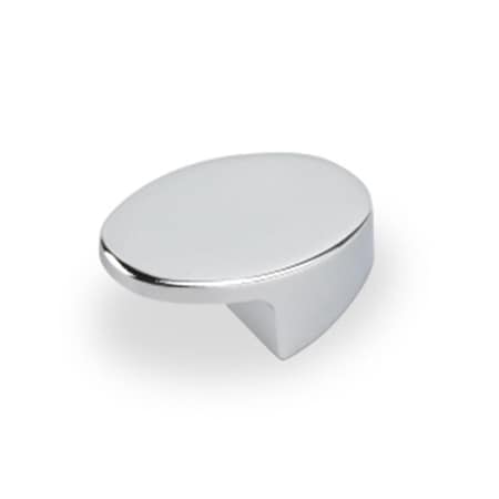 Gan Eden Oval Knob, Bright Chrome GA577051